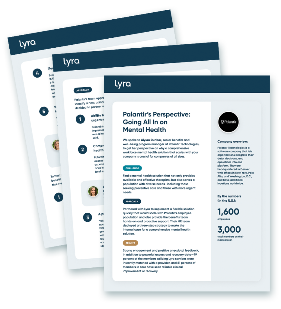 Palantir Case Study Pages