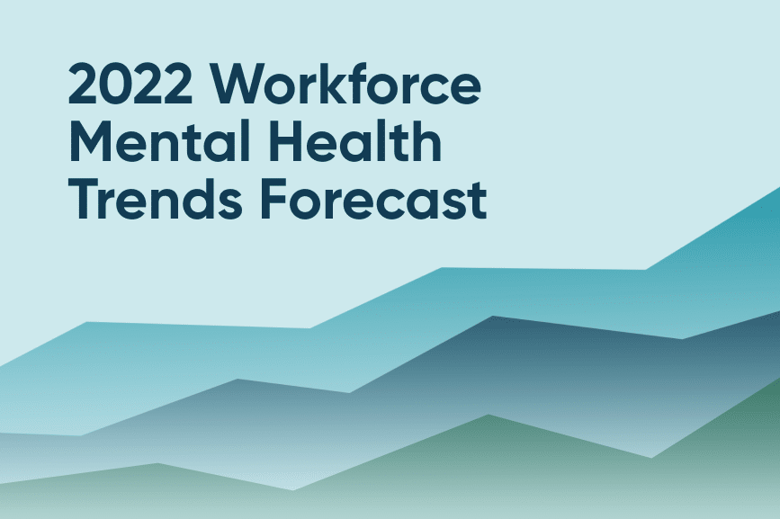 2022 Workforce Mental Health Trends Forecast icon.