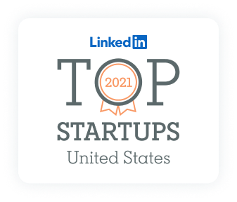 Linkedin 2021 Top Startups in United States award