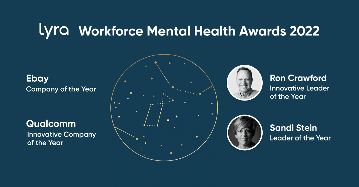 Lyra workforce mental health poster.