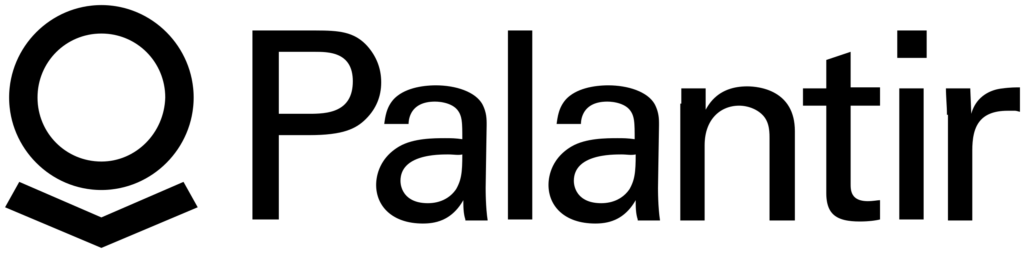 Palantir technologies logo.