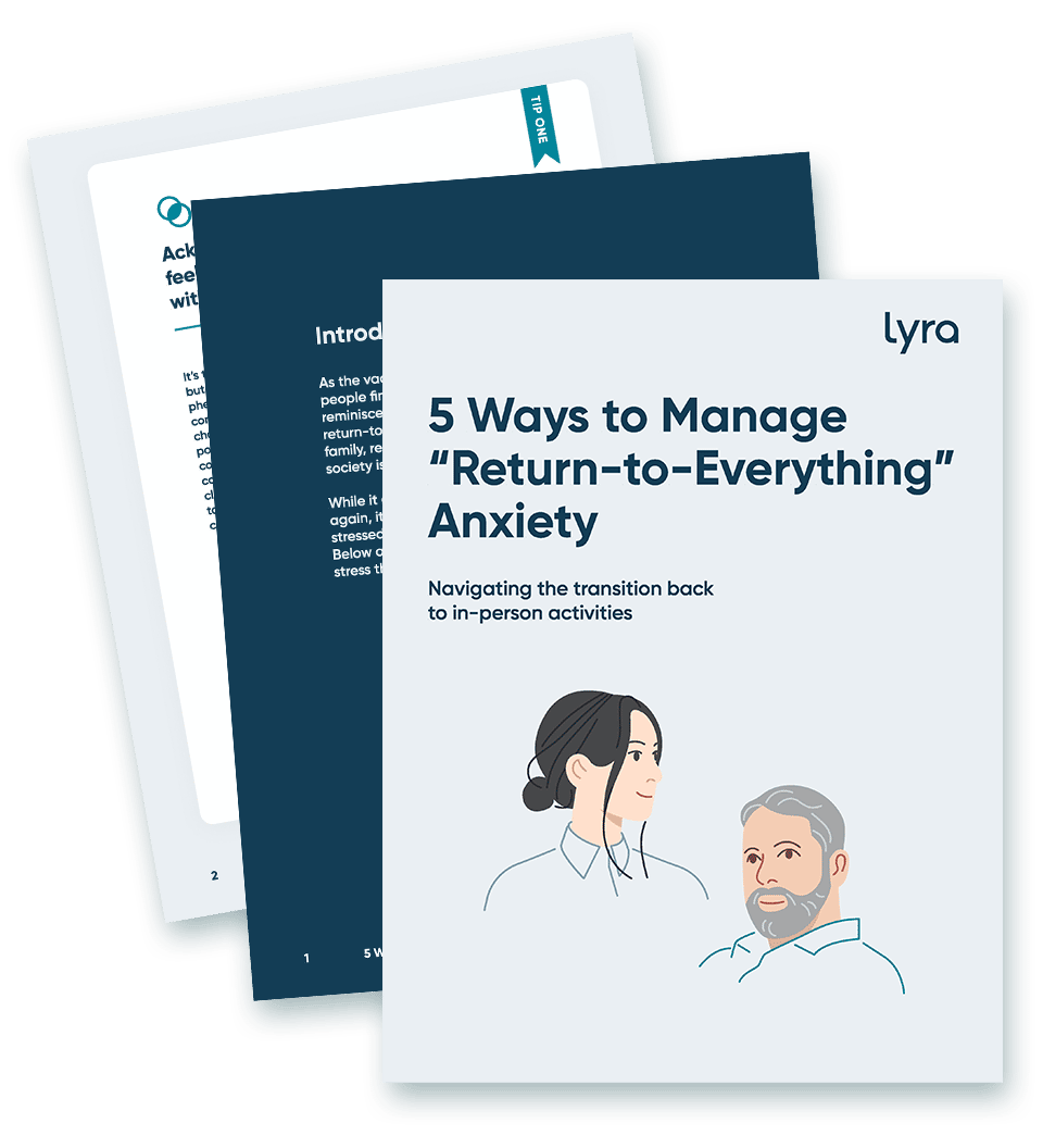 Five Ways to Manage “Return-to-Everything” Anxiety