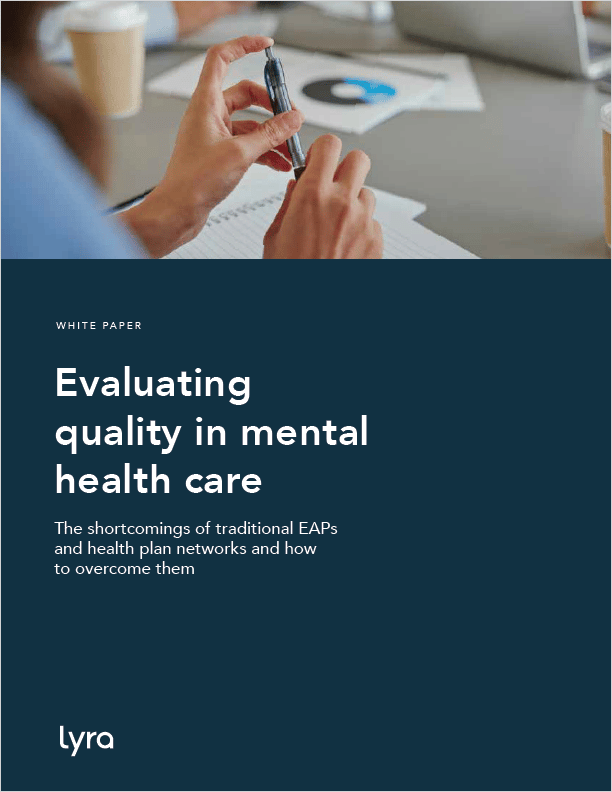 Evaluating Quality in Mental Health Care