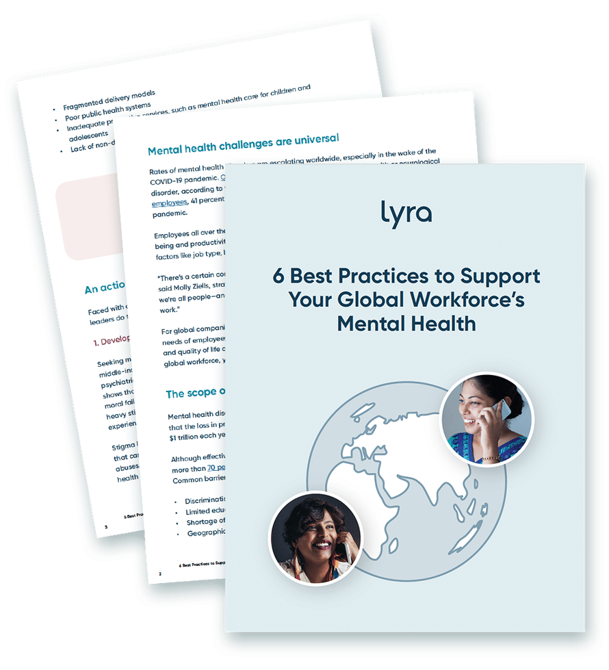 Six Best Practices to Support Your Global Workforce’s Mental Health