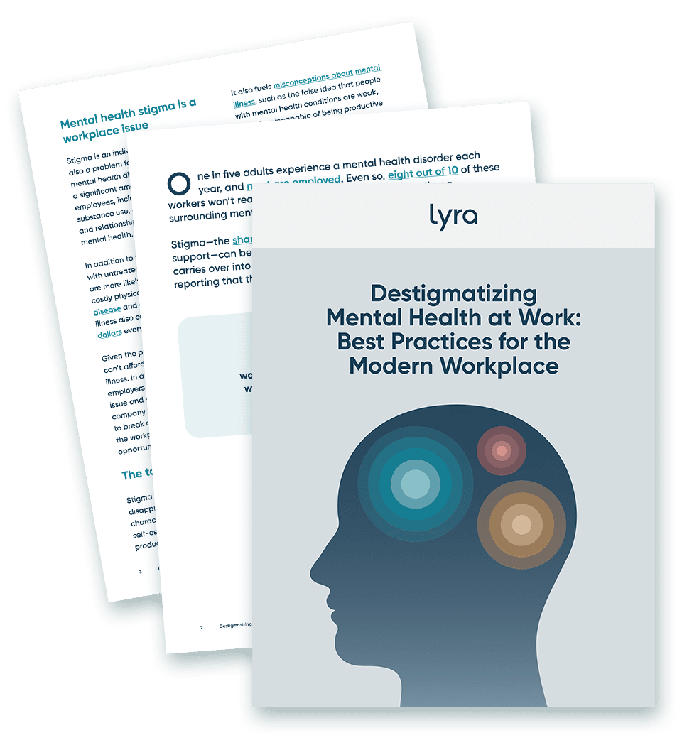 Destigmatizing Mental Health at Work: Best Practices for the Modern Workplace
