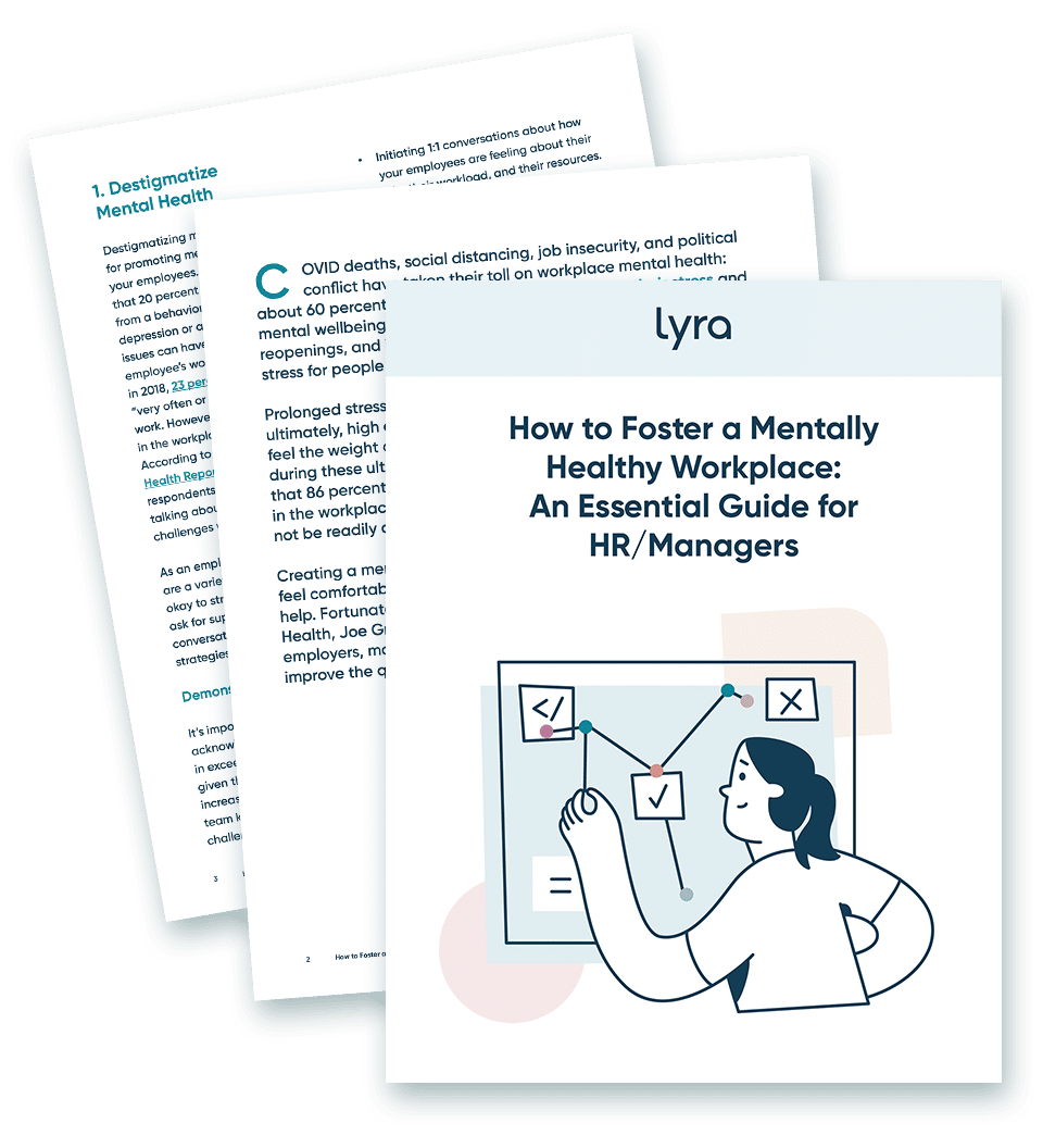 How to Foster a Mentally Healthy Workplace: An Essential Guide for HR/Managers