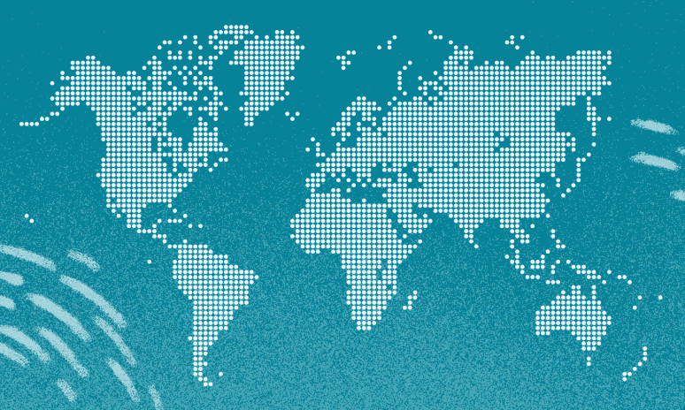 Workforce Mental Health Around the World map