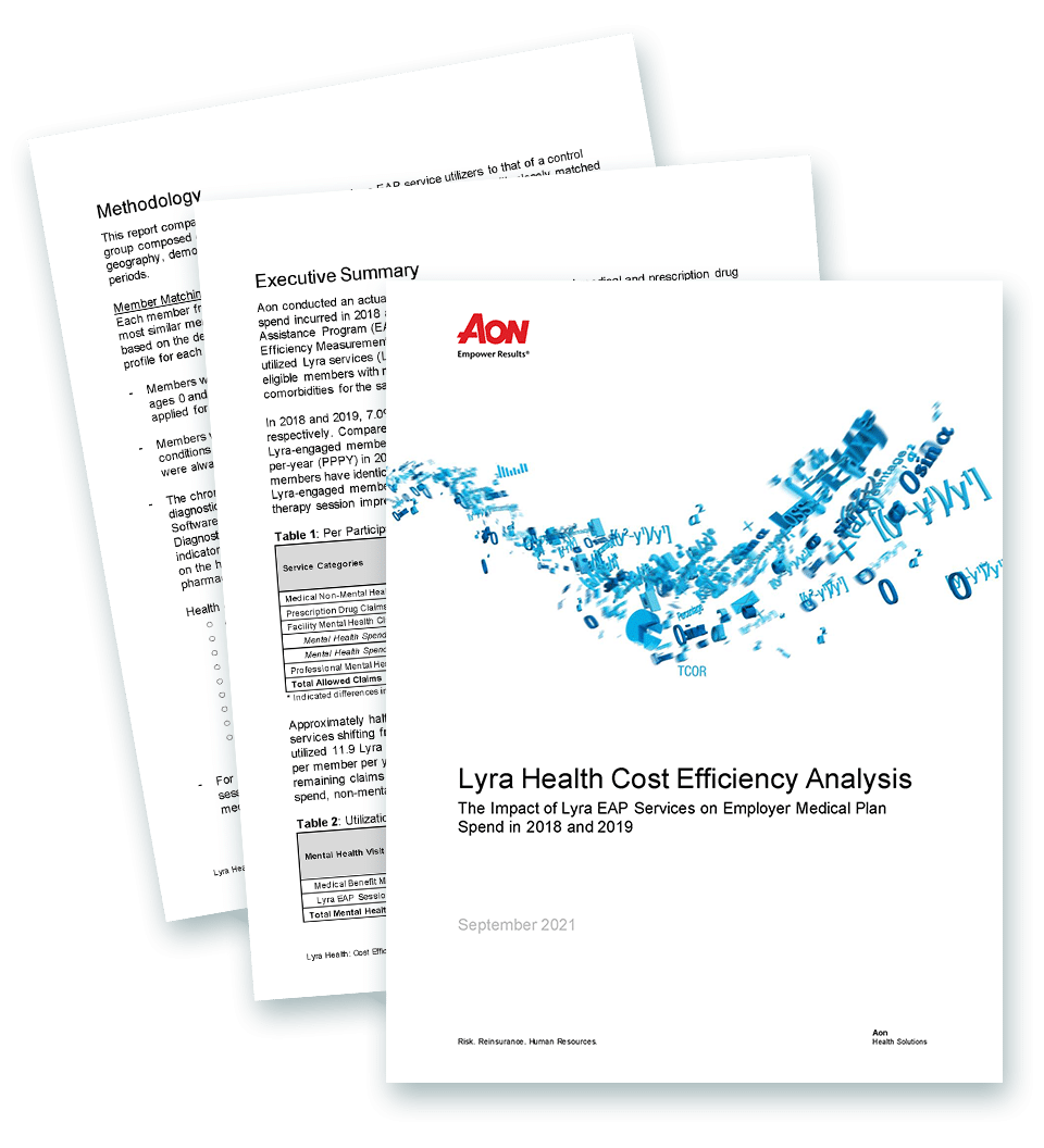 Aon-Report - Lyra Health Cost Efficiency Analysis thumbnail