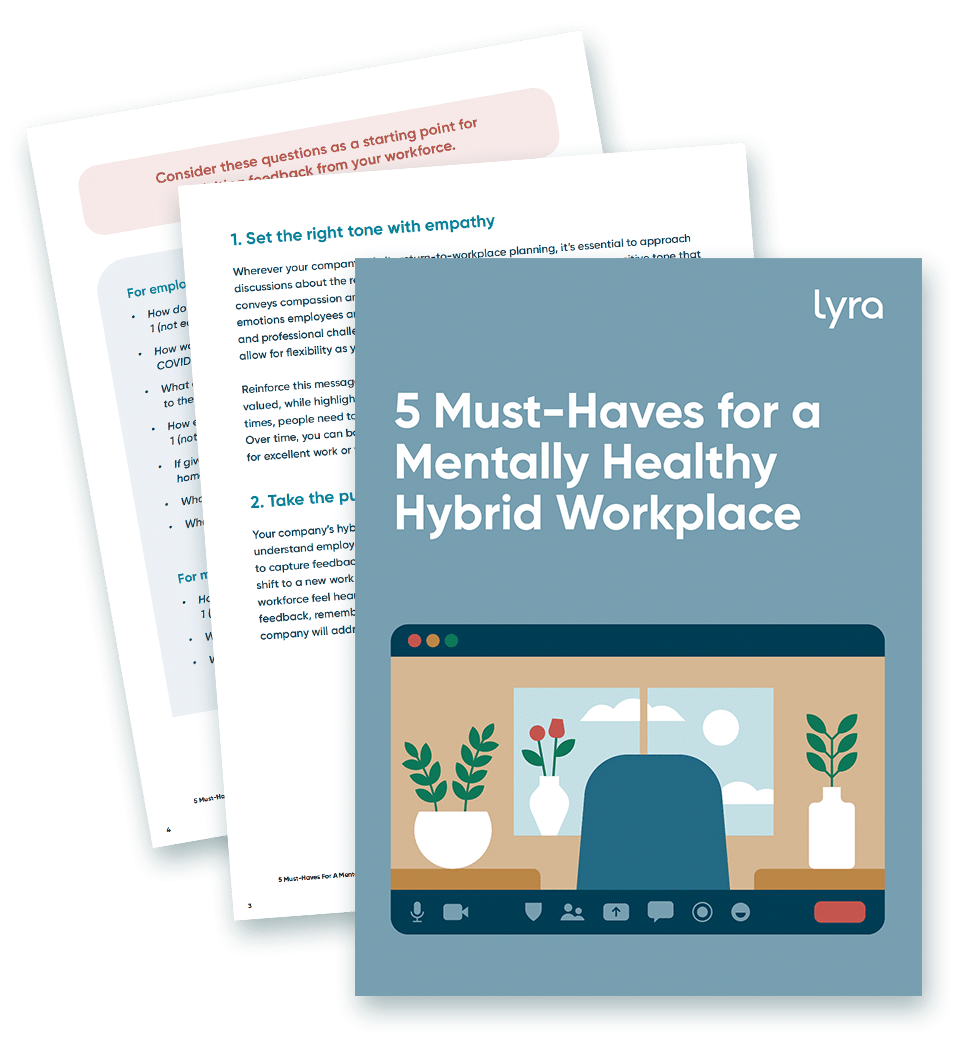 5 Must-Haves for a Mentally Healthy Hybrid Workplace thumbnail