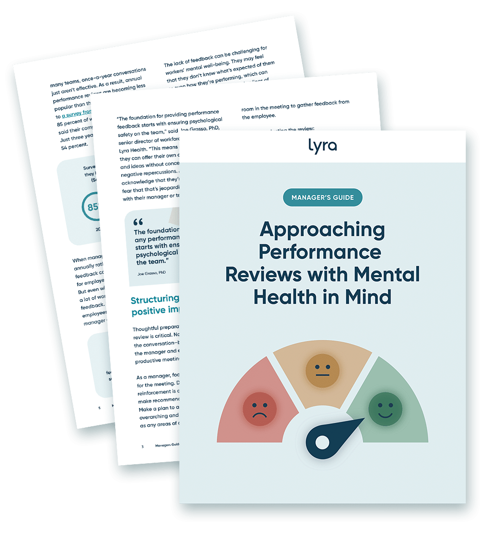 Approaching Performance Reviews With Mental Health In Mind thumbnail