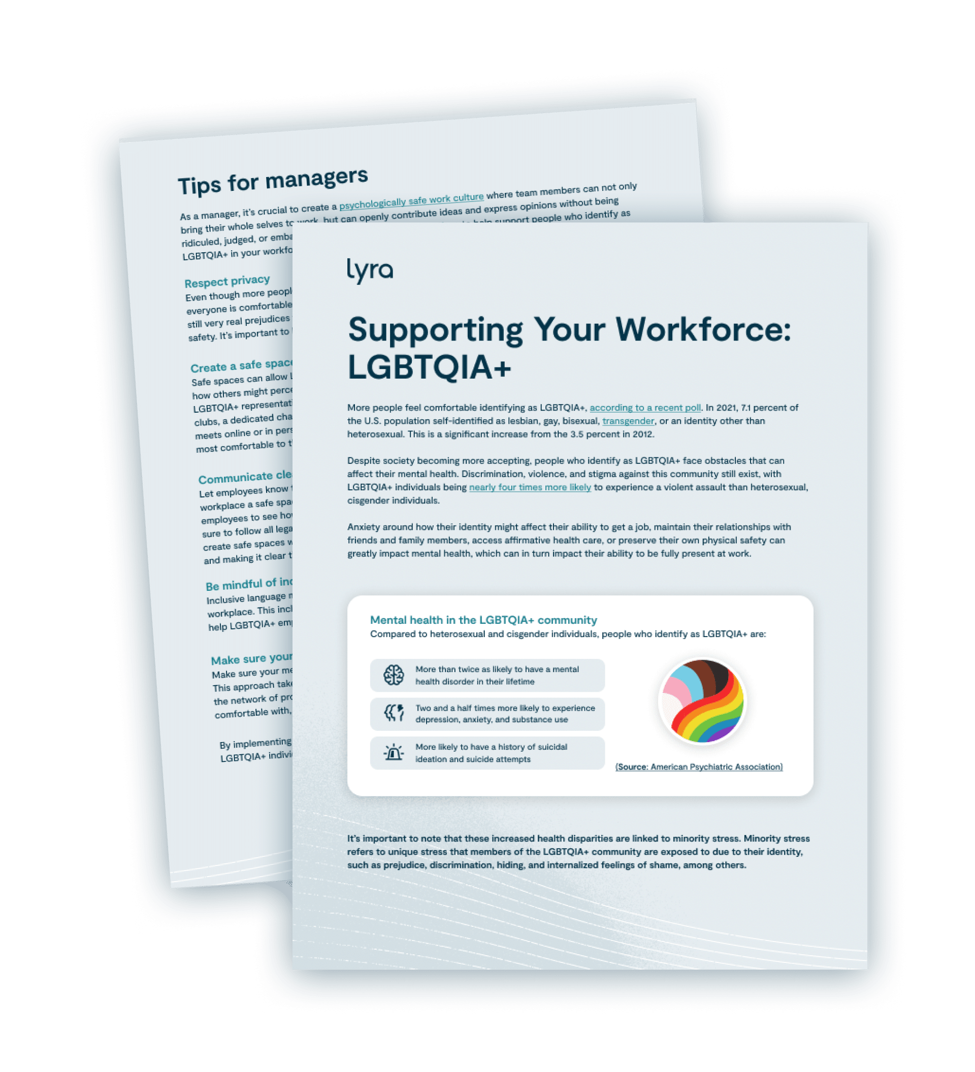One-Pager Supporting Your Workforce LGBTQIA thumbnail