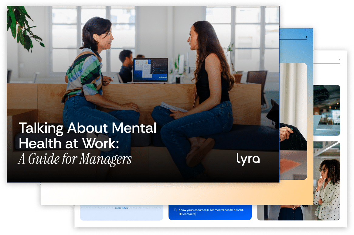 talking about mental health at work guide thumbnail