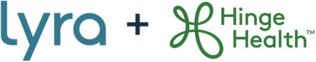 Lyra + Hinge Health logos