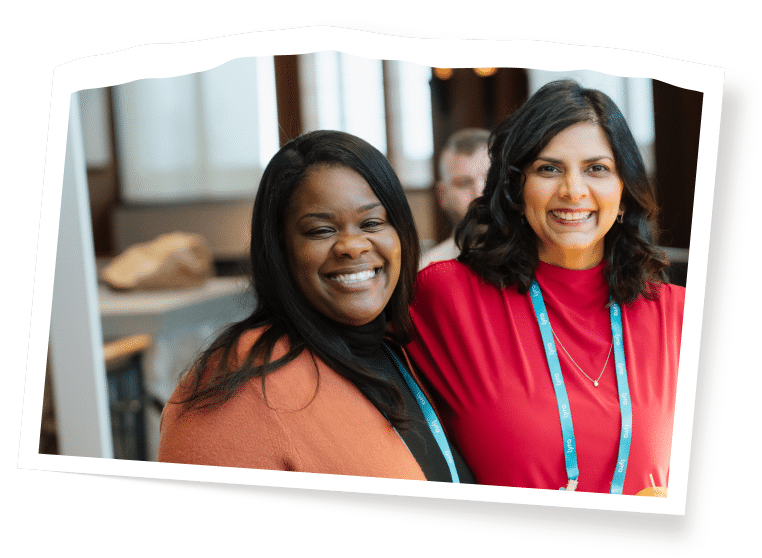 two women breakthrough attendees
