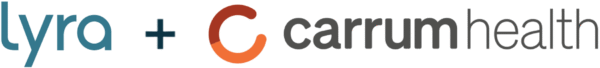 Lyra + Carrum Health logos