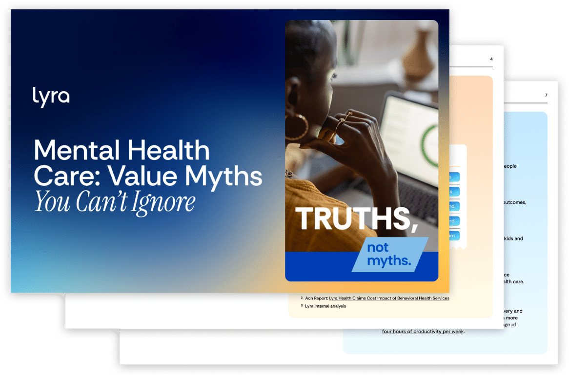 Mental health care value myths you can't ignore report thumbnail