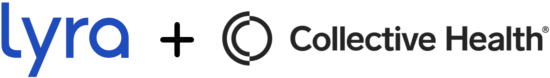 Lyra + Collective Health logos